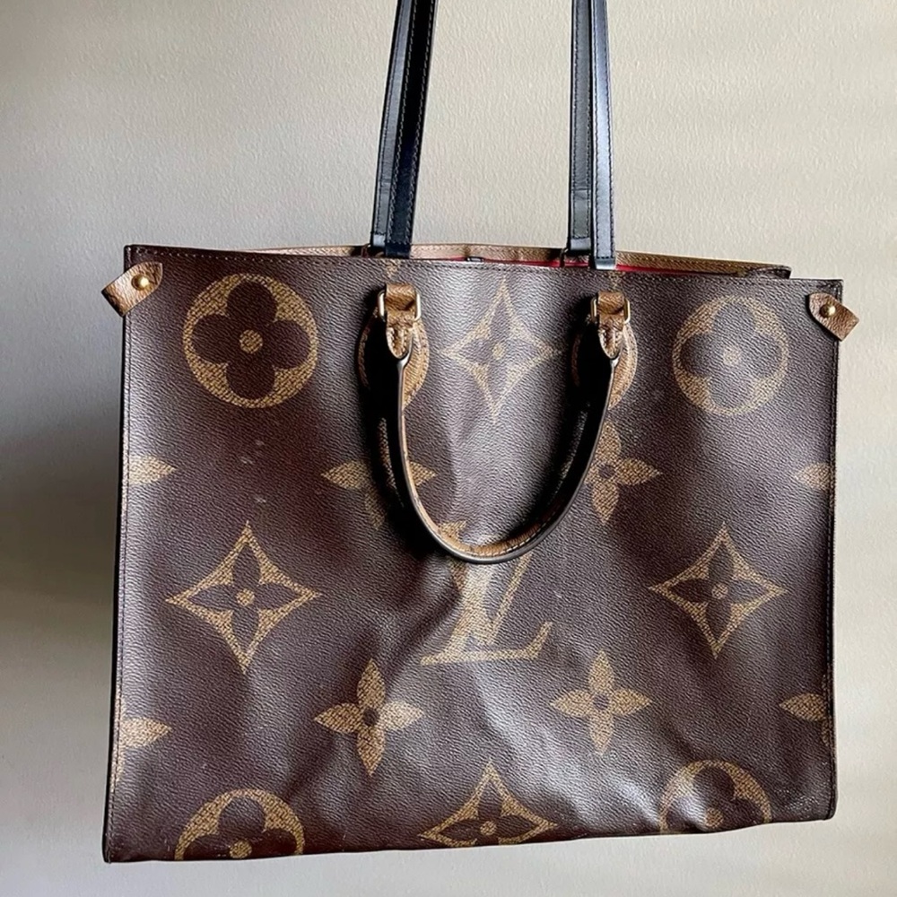 Louis Vuitton On The Go GM Reverse Monogram Tote (OFFERS WELCOMED)